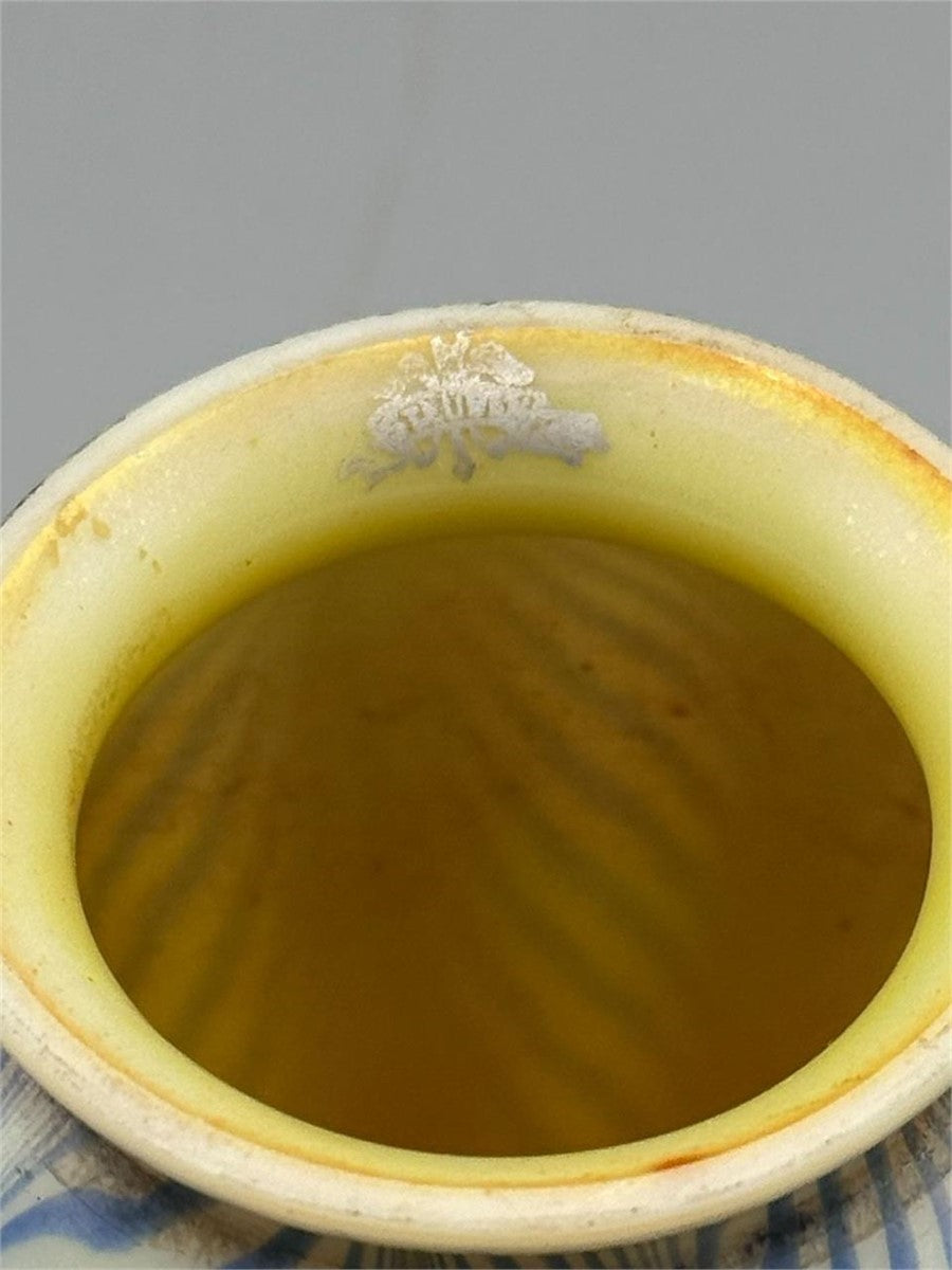 Steuben Pulled Feather Art Glass Shade