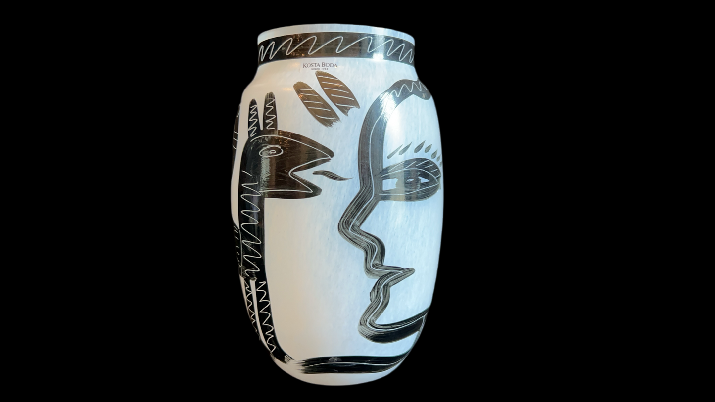 Kosta Boda Caramba Signed Vase