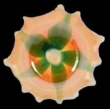 TIFFANY FAVRILE GLASS FINGER BOWL, R9612.