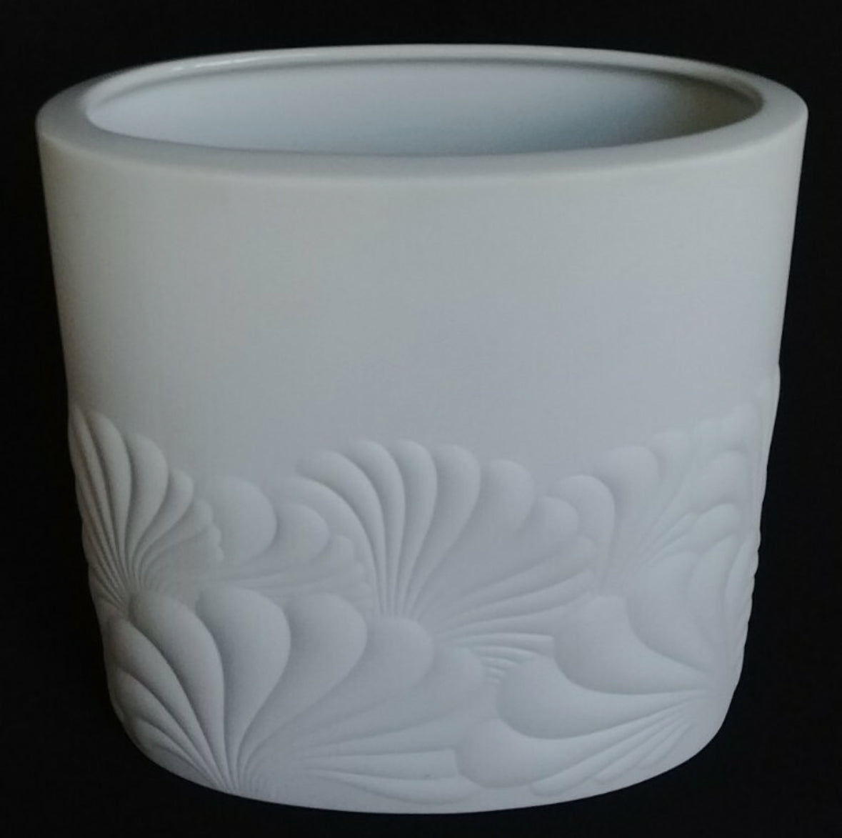 Vtg Rosenthal Studio-Line White Bisquit Porcelain Vase