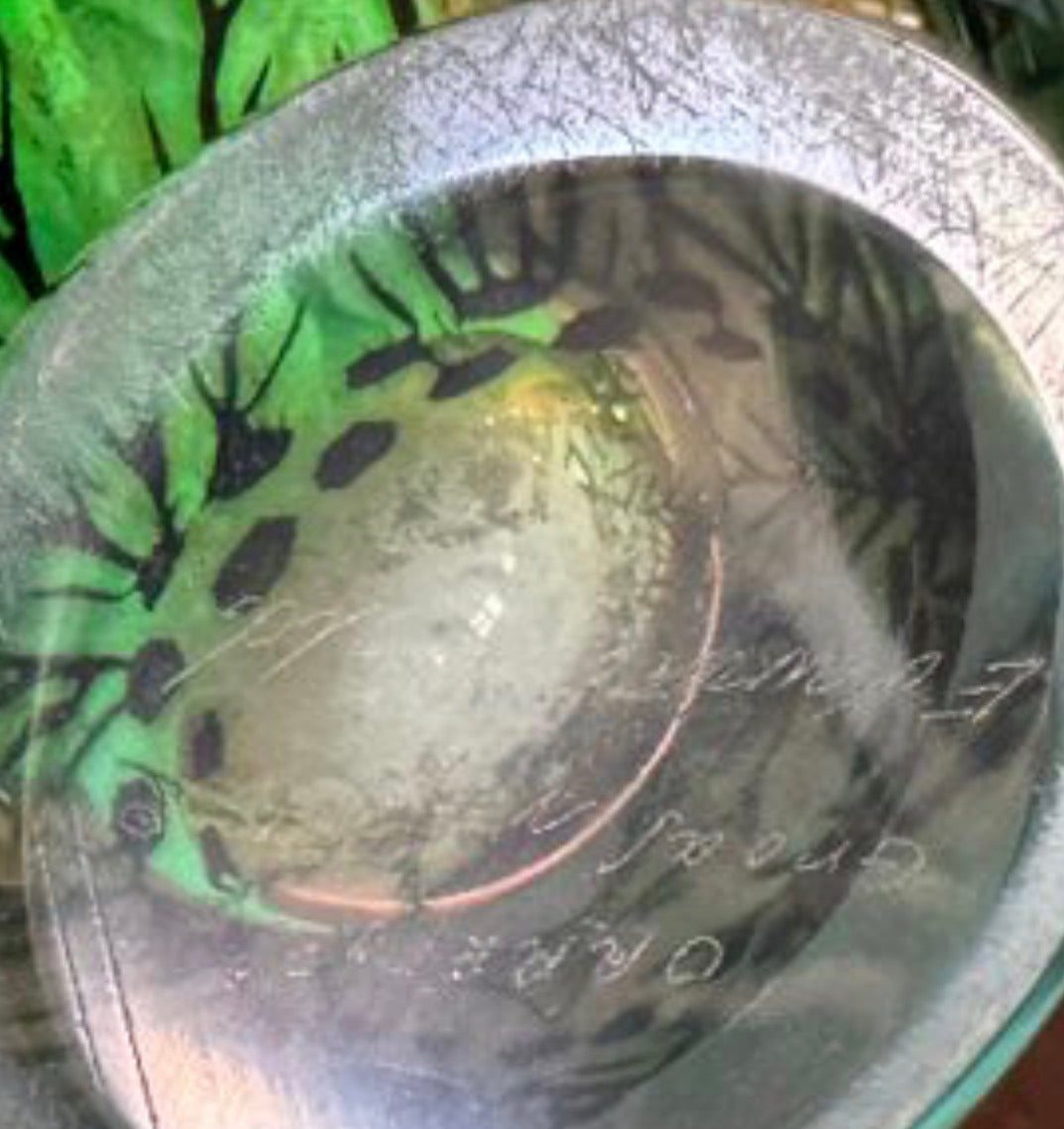 Orrefors Graal "Fish" Vase by Edward Hald