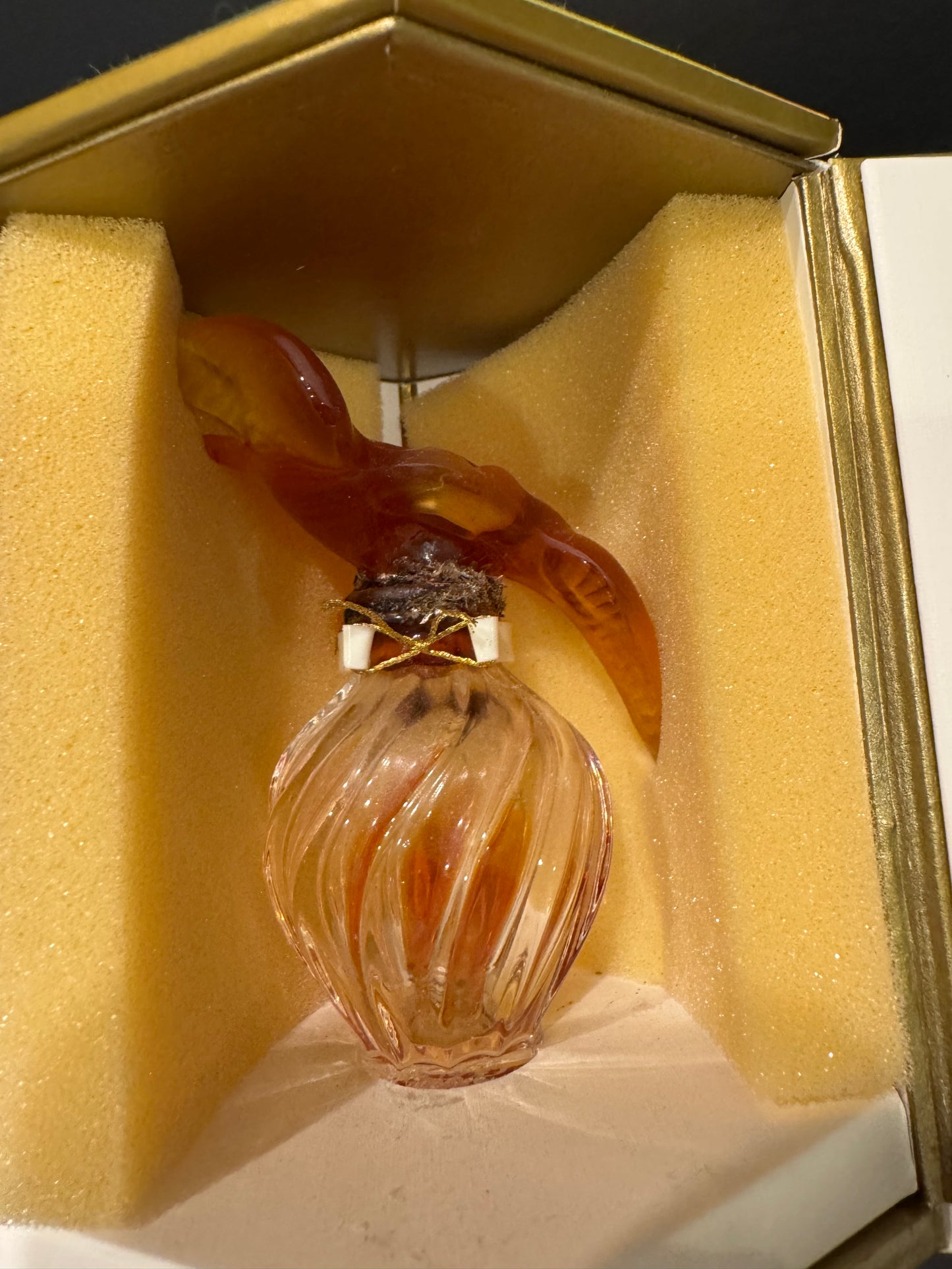L'Air du Temps Nina Ricci Parfum 15ml Collector's Edition Vintage Rare by Lalique