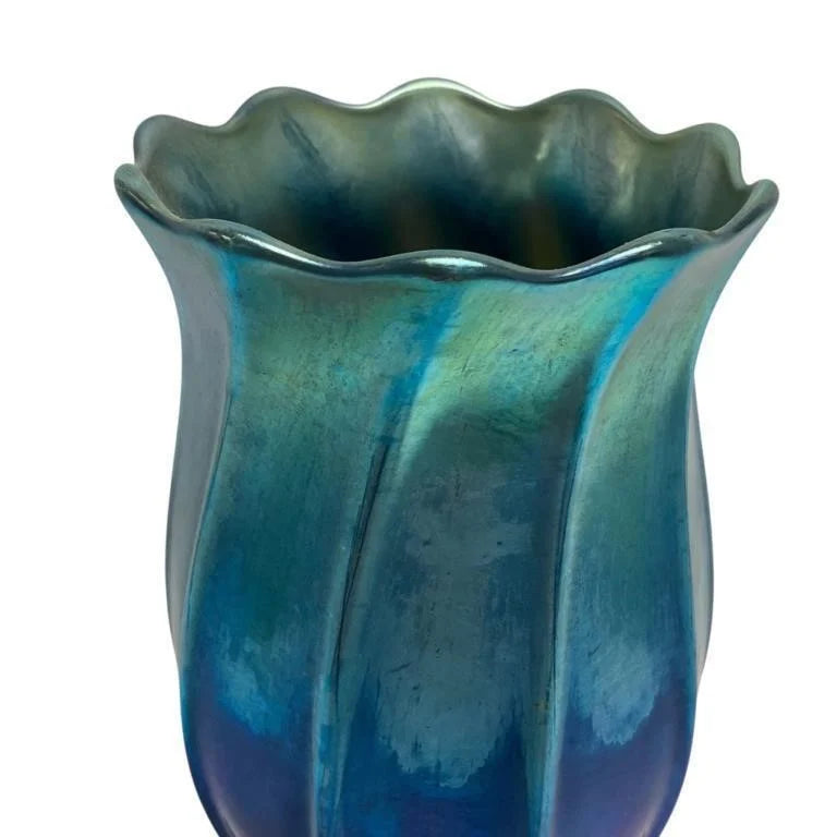 Tiffany Studios Favrile Glass Floriform Vase