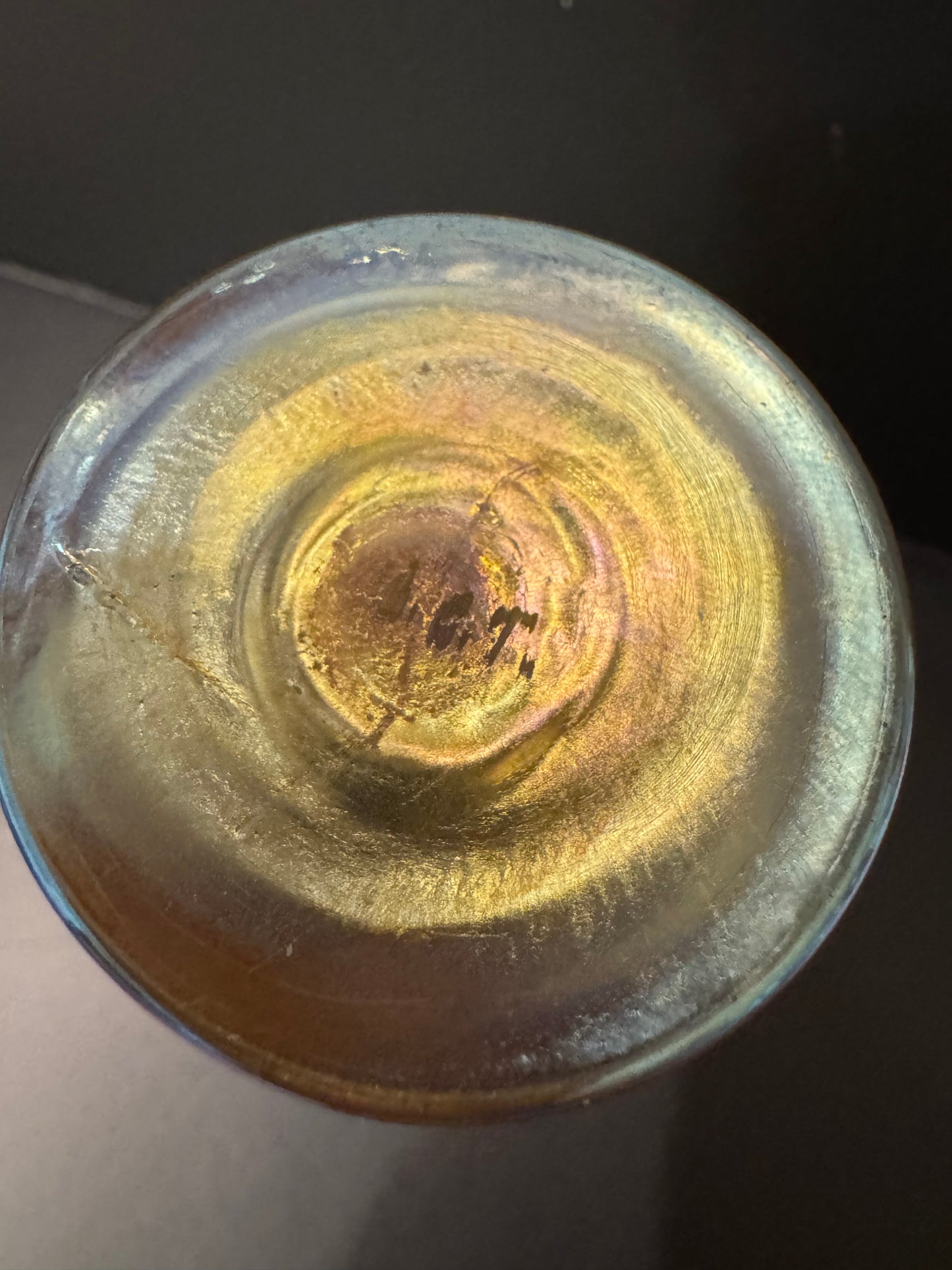 Tiffany Studios Cordial Glass