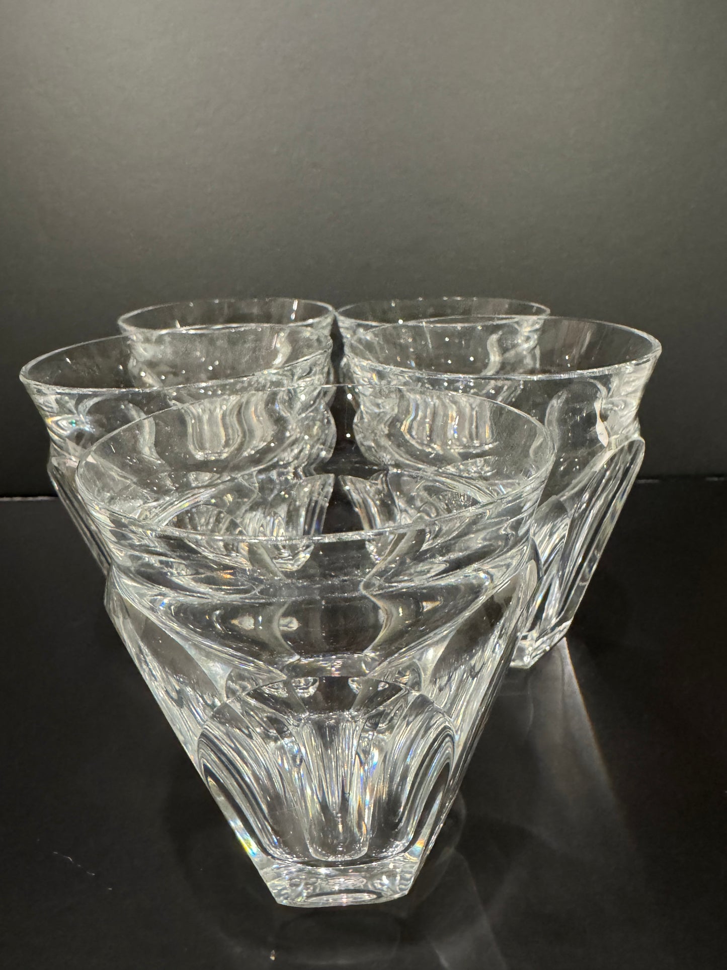 Baccarat Harcourt Talleyrand Tumblers set 5