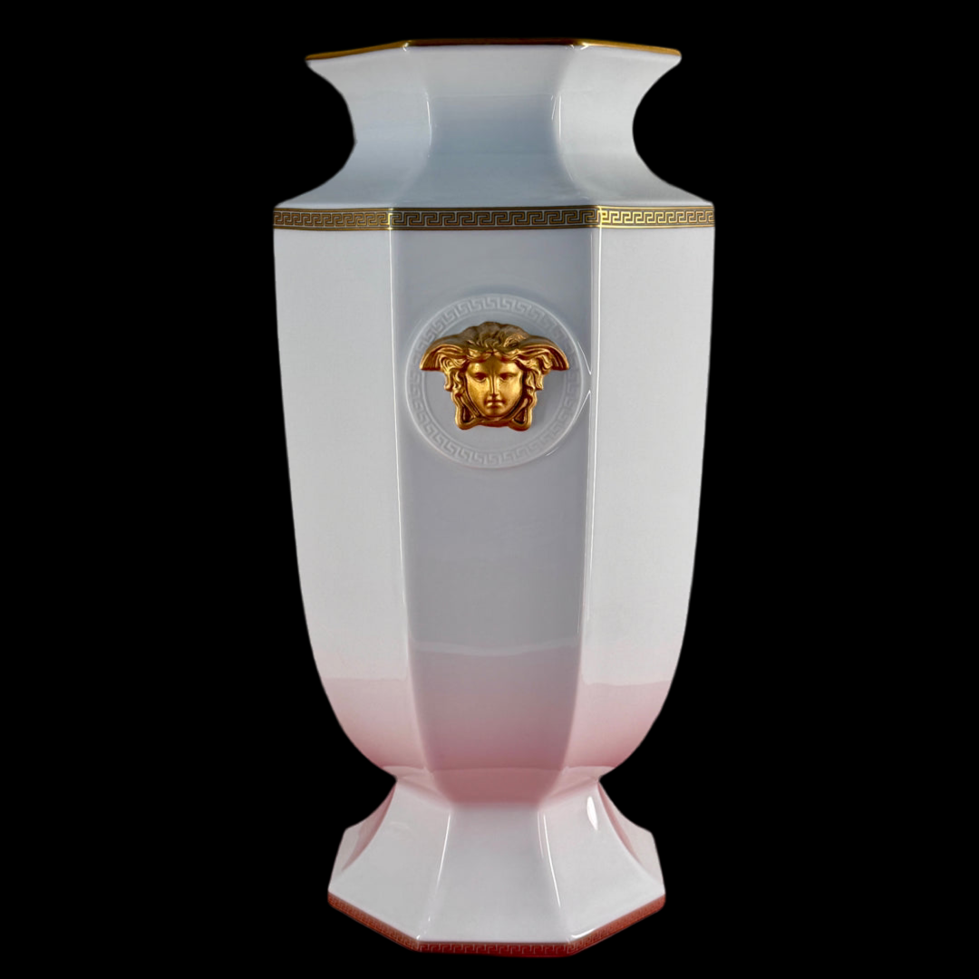 Versace Medusa Porcelain Vase