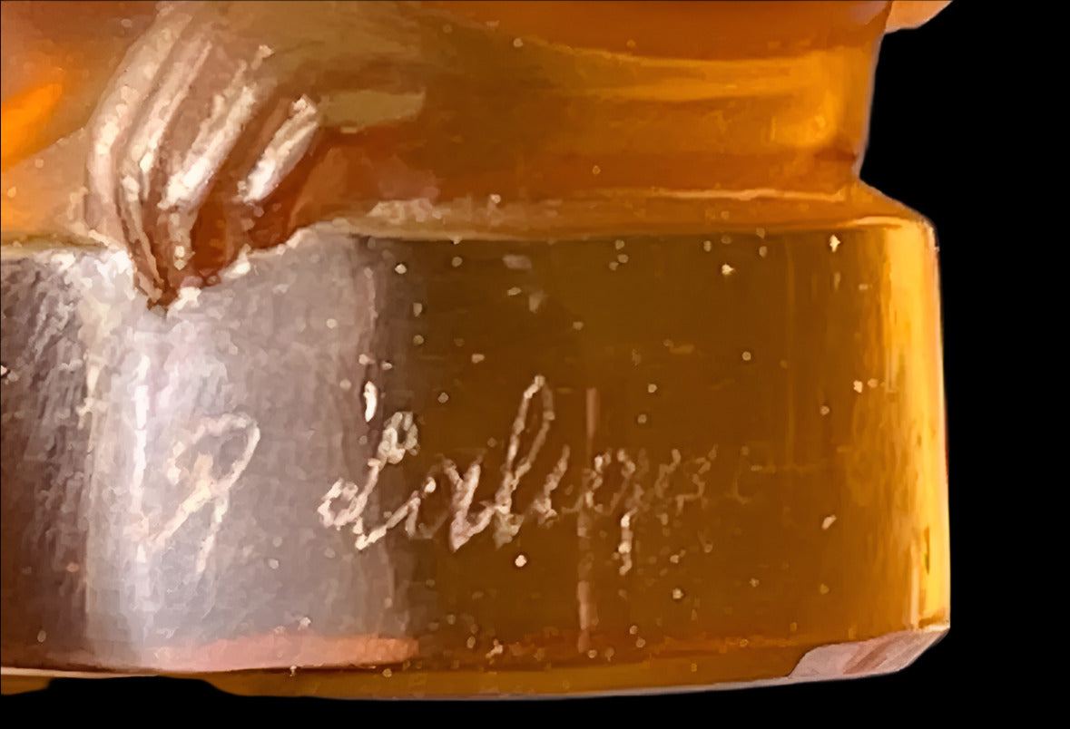 c1931 R Lalique Ecureuil Squirrel Cachet Letter Seal