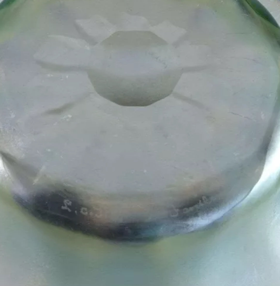 Tiffany Studios Pastel Green Opalescent Bowl