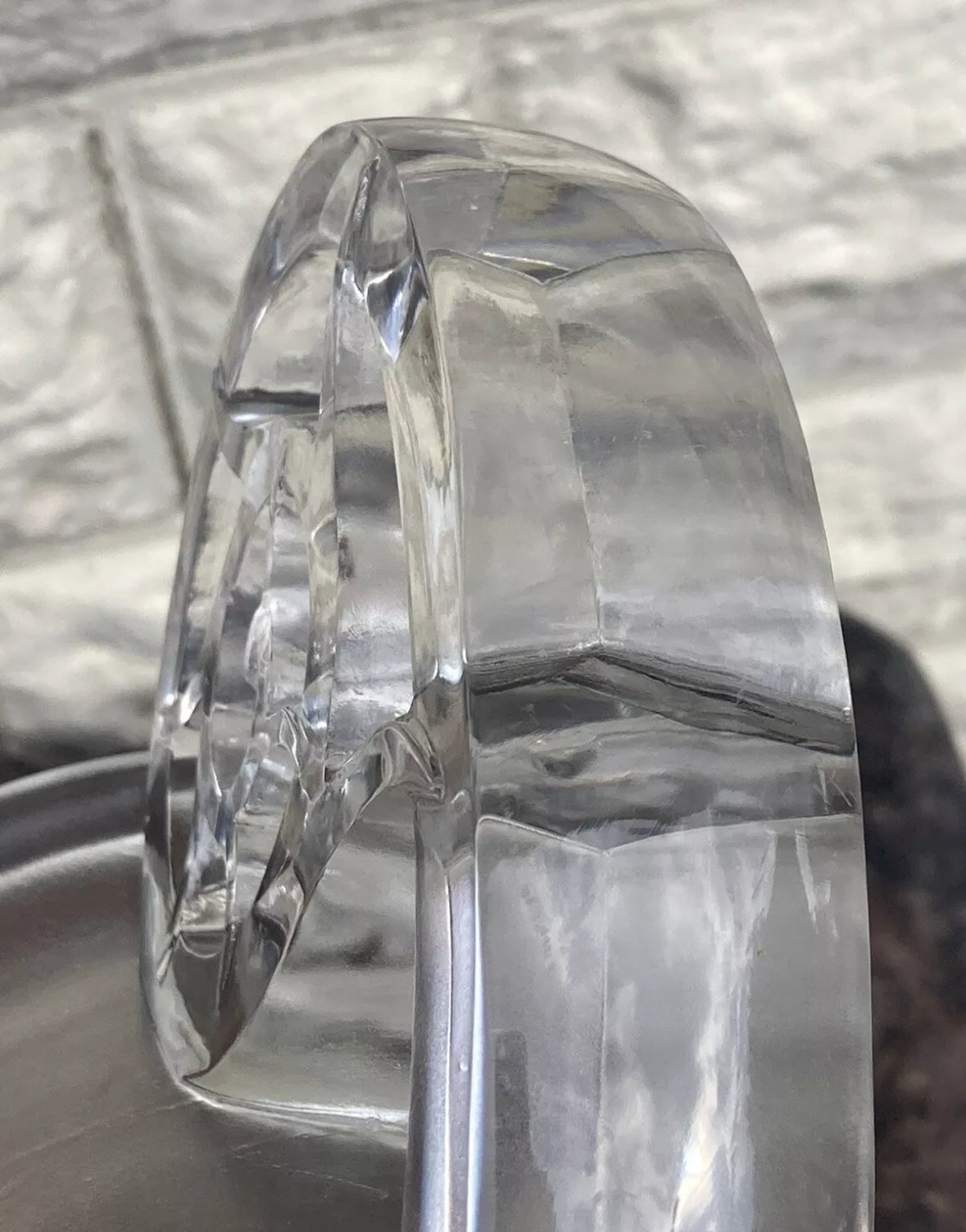 Rene Lalique Vase Pierrefonds Glass c.1926 #990