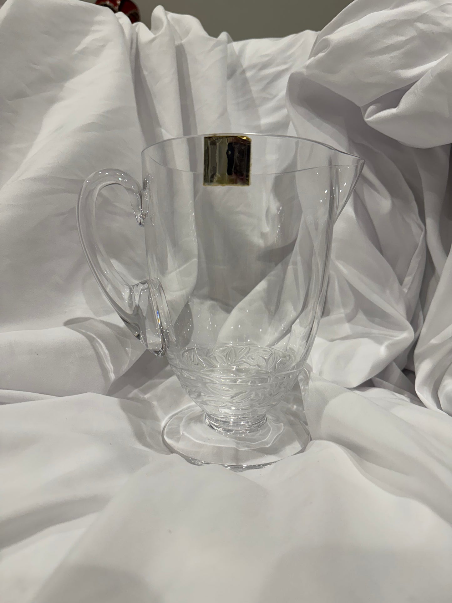 RARE Lalique Logelbach Water Pitcher