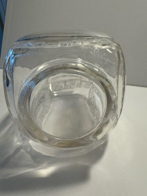 VIntage Rene Lalique Guirlande De Roses Vase 1920