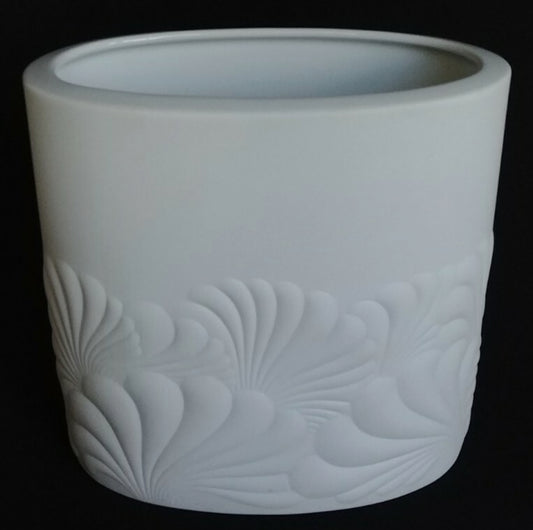 Vtg Rosenthal Studio-Line White Bisquit Porcelain Vase