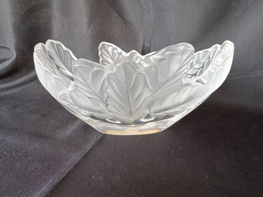 Lalique France Crystal Compiegne Bowl