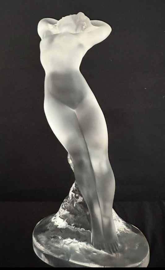 Lalique Crystal Dans Beige Dancer Figurine 11908