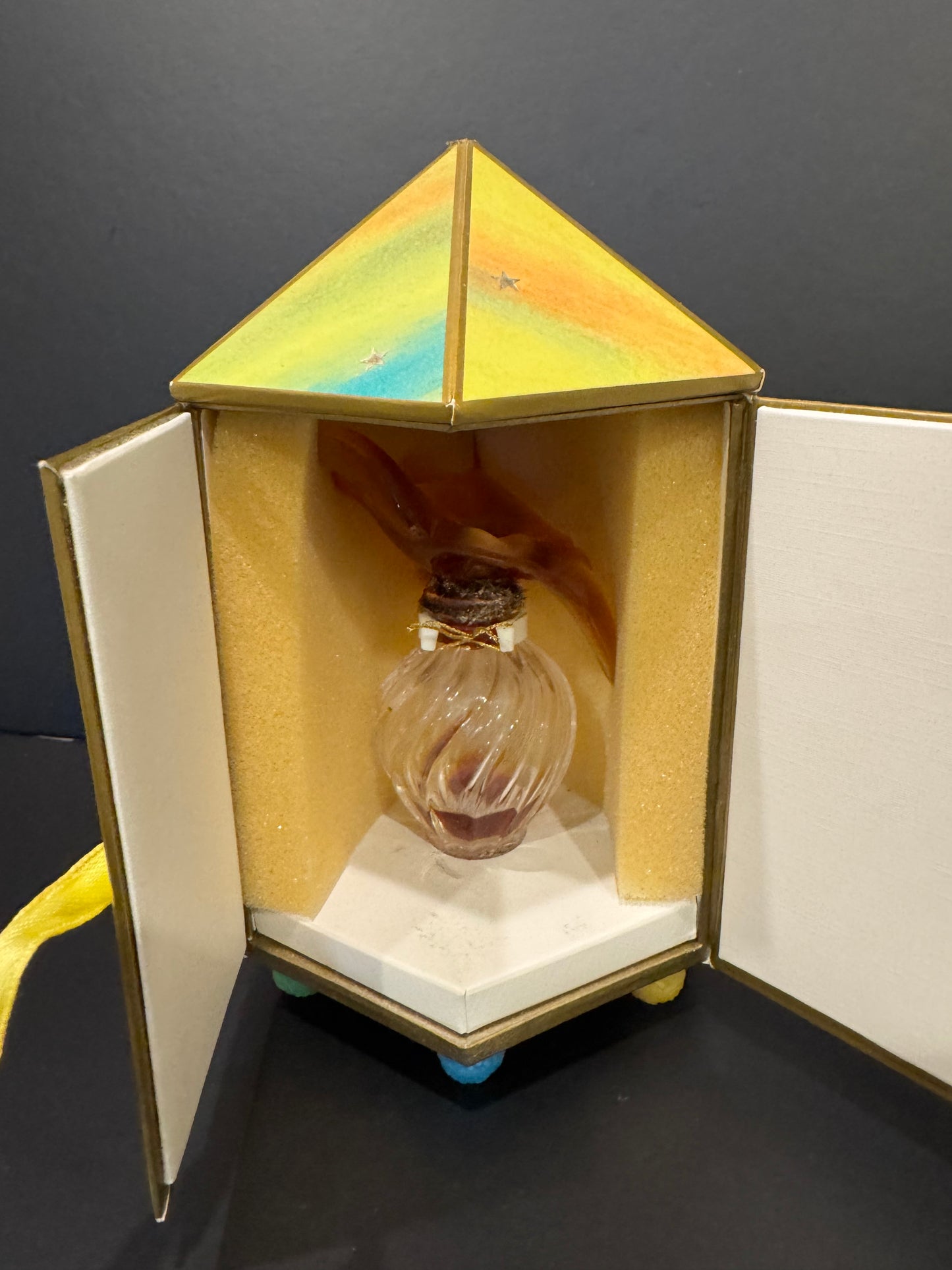L'Air du Temps Nina Ricci Parfum 15ml Collector's Edition Vintage Rare by Lalique