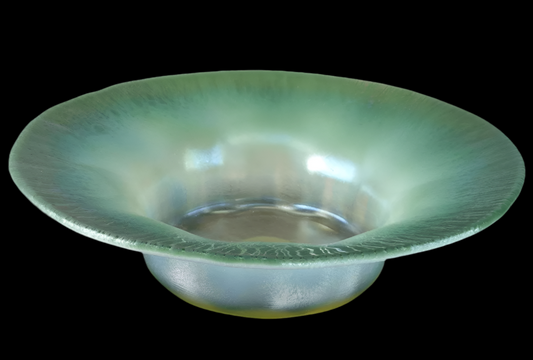 Tiffany Studios Pastel Green Opalescent Bowl