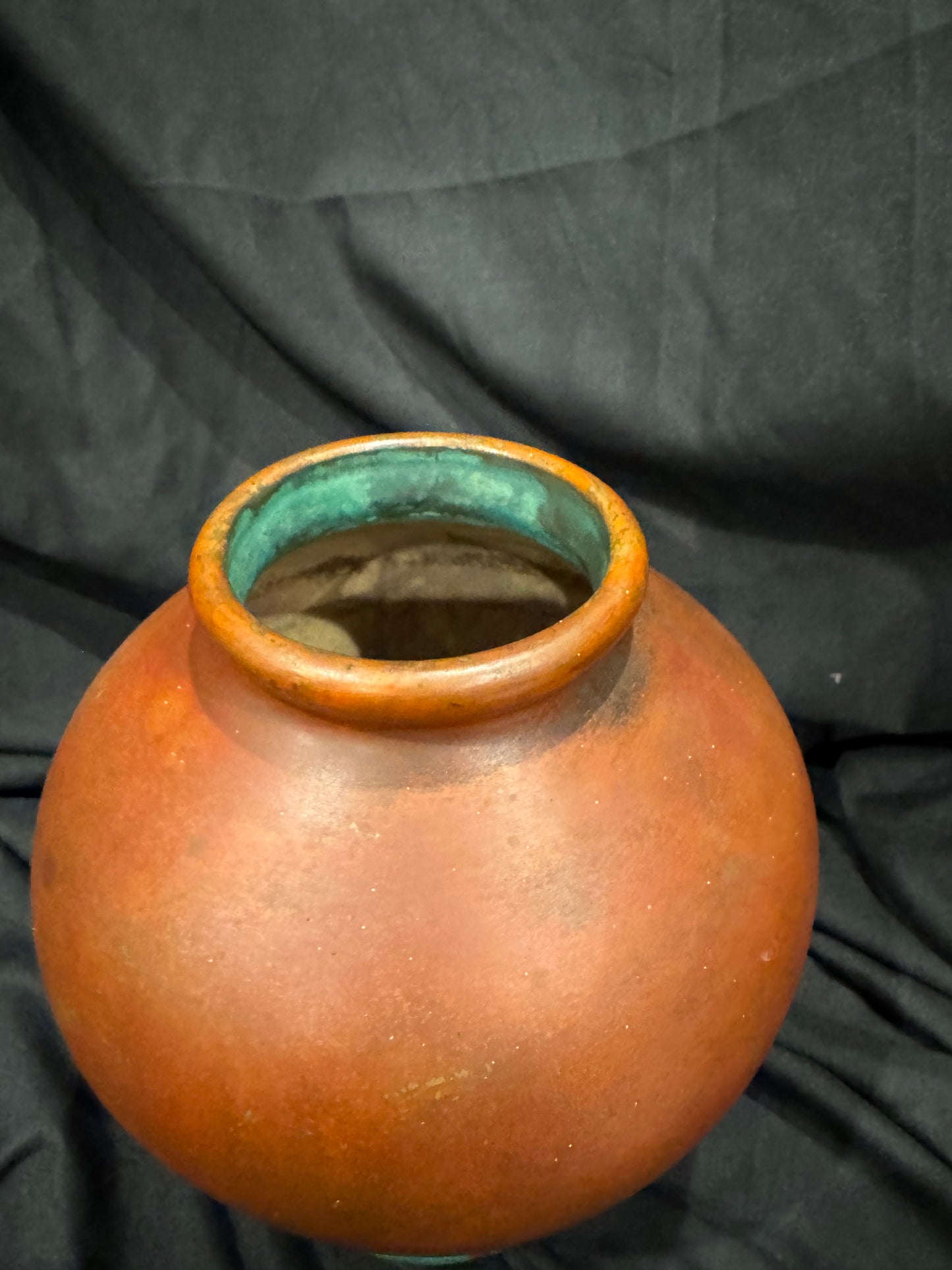 Clewell Copper-Clad Art Pottery Vase, No. 461-26, Canton, Ohio, Early 20th Century, 7 Inches