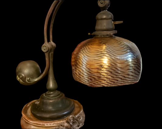 Tiffany Studios New York "Counter Balance" Desk Lamp