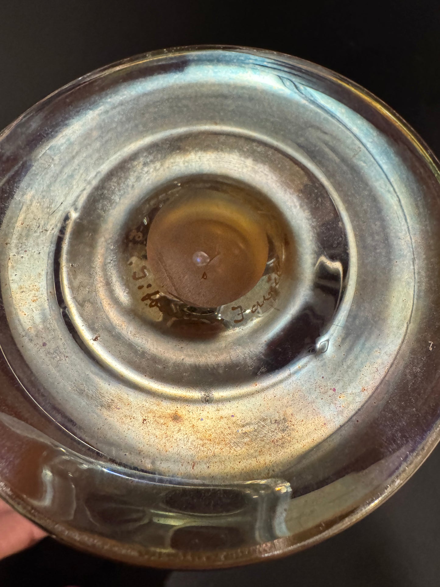 Louis Comfort Tiffany Favrile Iridescent Art Glass Bud Vase Tiffany Studios Favrile