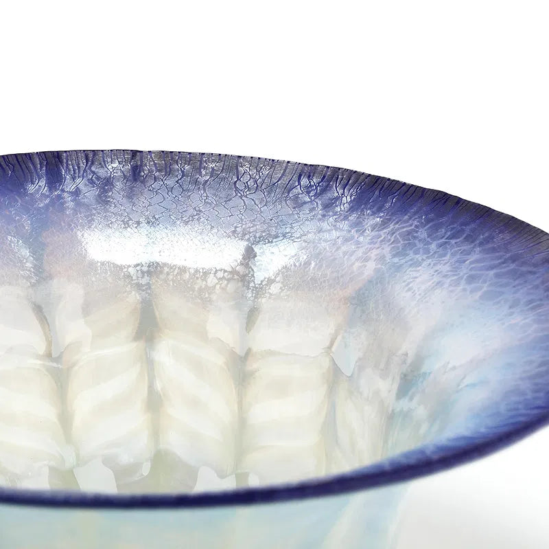 L.C. Tiffany Favrile Pastel Glass Bowl Tiffany Studios