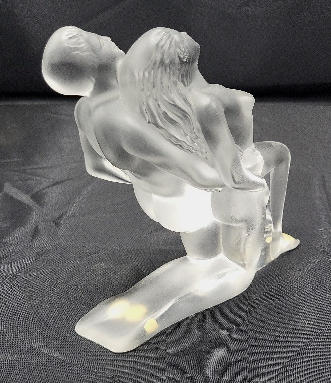 Lalique "Danseurs Enlaces" Sculpture