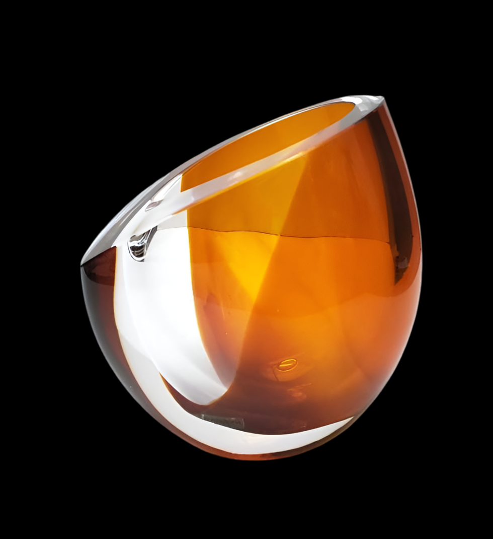 Kosta Boda Signed Göran Wärff Art Glass