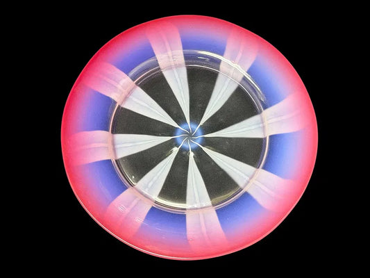 Louis Comfort Tiffany Favrile Pastel Glass Plate