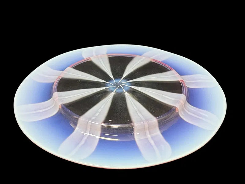 Louis Comfort Tiffany Favrile Pastel Glass Plate
