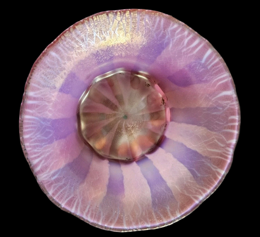 Tiffany Studios Purple Pastel Finger Bowl