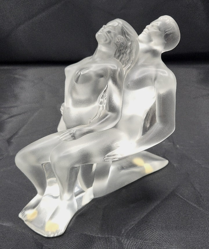 Lalique "Danseurs Enlaces" Sculpture
