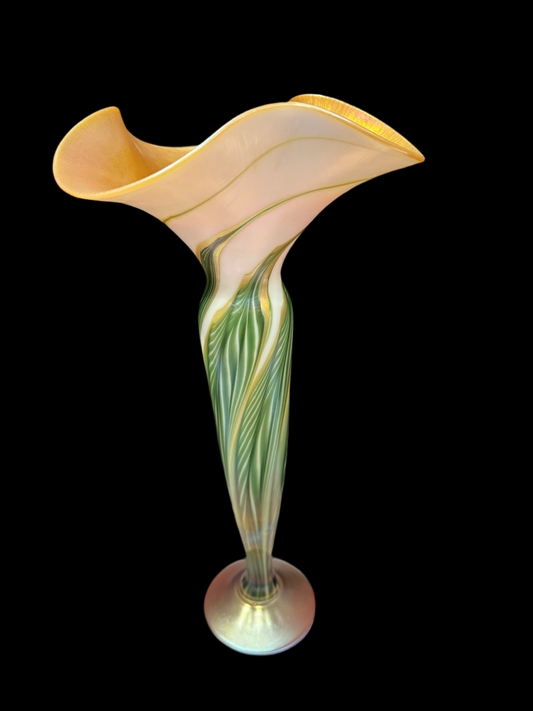 Lundberg Studios Magnolia Corset Vase