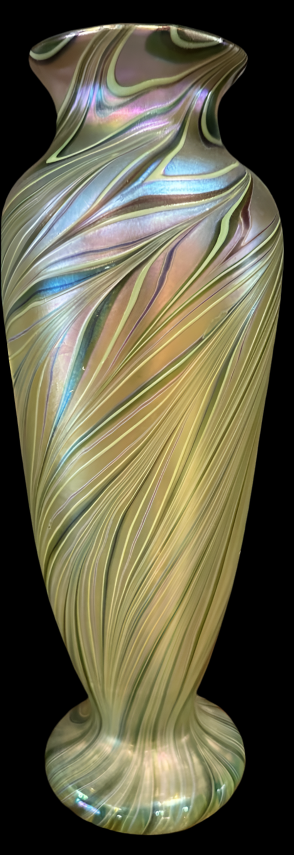 Orient and Flume Art Glass Vase
