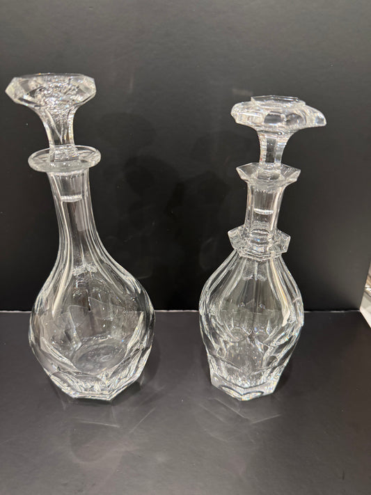 Pair of Baccarat Cordial Decanters