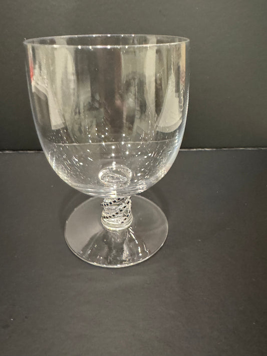 R Lalique Beaune Goblets