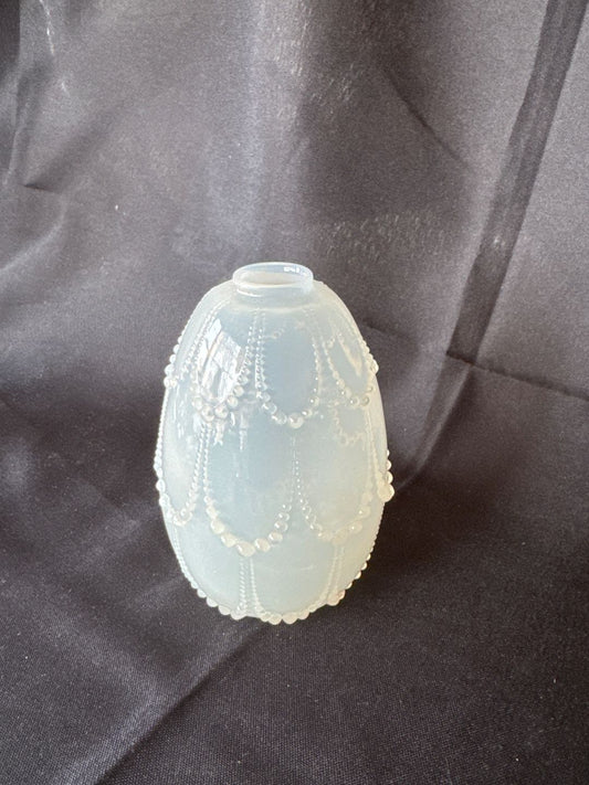 R. Lalique "Perles" Opalescent Glass Vase