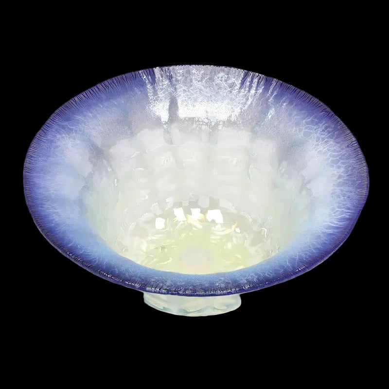 L.C. Tiffany Favrile Pastel Glass Bowl Tiffany Studios