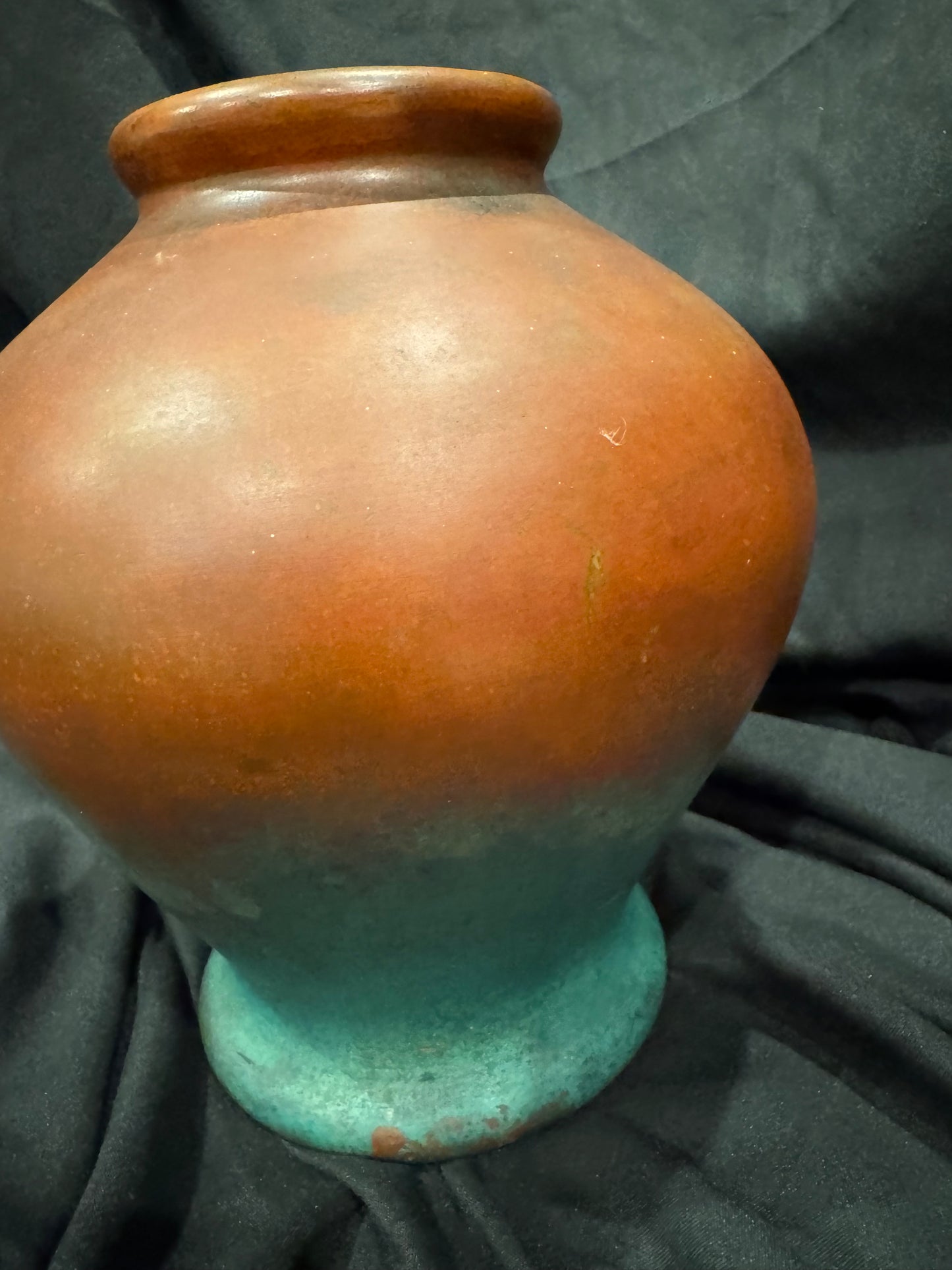 Clewell Copper-Clad Art Pottery Vase, No. 461-26, Canton, Ohio, Early 20th Century, 7 Inches