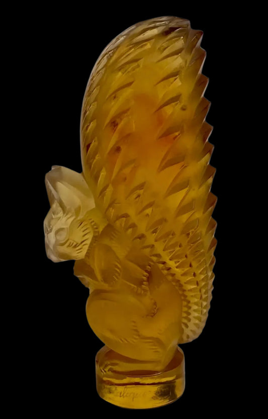 c1931 R Lalique Ecureuil Squirrel Cachet Letter Seal