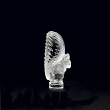 Lalique Squirrel Stamp New In box