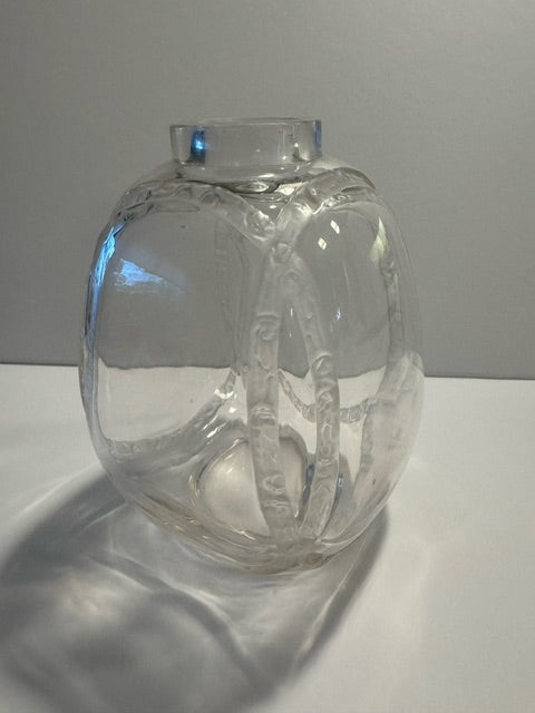 VIntage Rene Lalique Guirlande De Roses Vase 1920