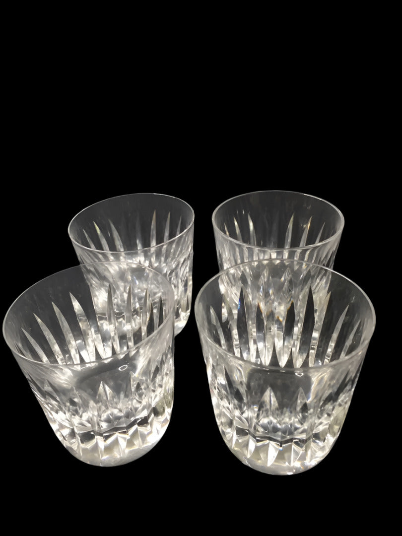 Set of 4 Lalique Whiskey Tumblers