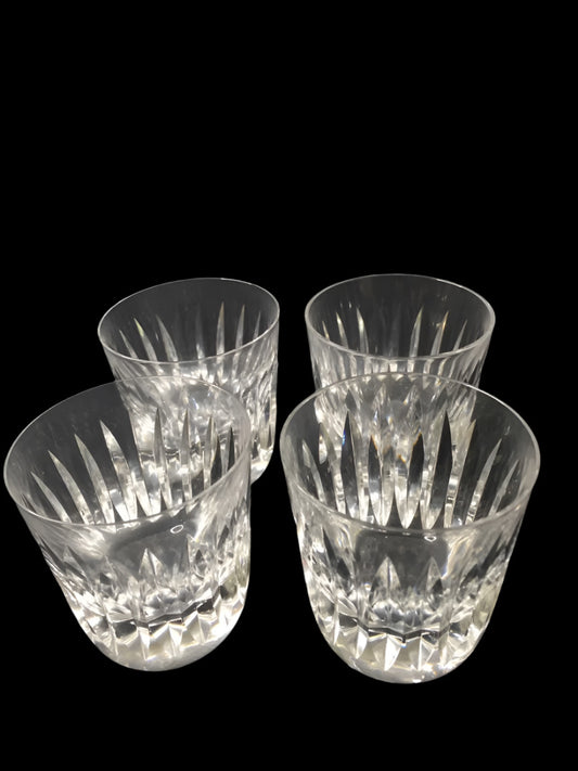 Set of 4 Lalique Whiskey Tumblers