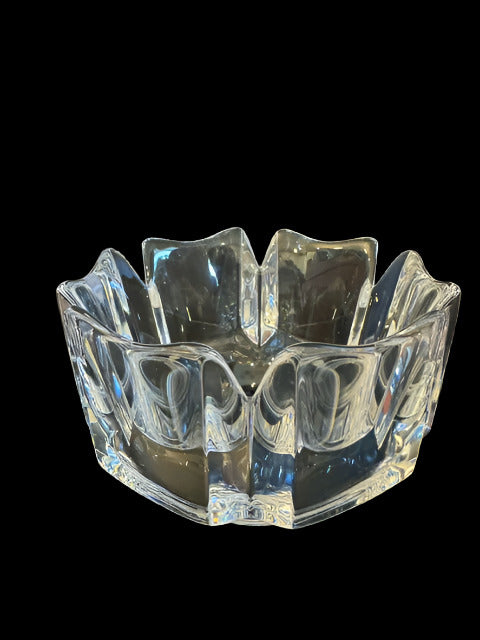 Orrefors Crystal Corona Bowl